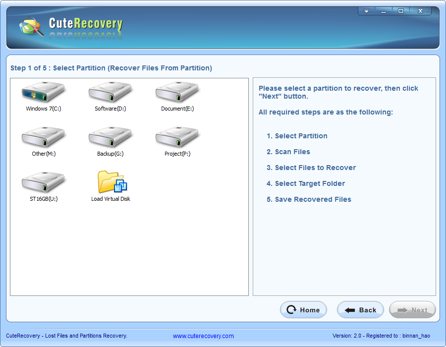 Whole Partition File Recovery - All Steps